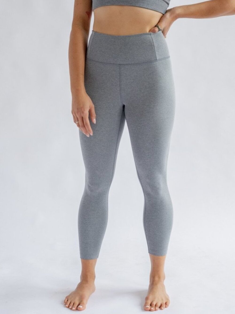 NOWT Girlfriend Collective Float Ultralight Legging - Size Small, Gravel Heather